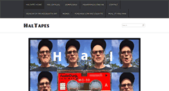 Desktop Screenshot of haltapes.com