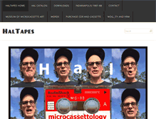 Tablet Screenshot of haltapes.com